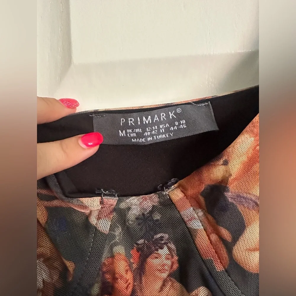 Primark Underwire Mesh Renaissance-Style Mini Dress - Picture 4 of 6